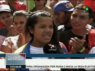 Venezuela: la juventud chavista reitera su apoyo al diálogo