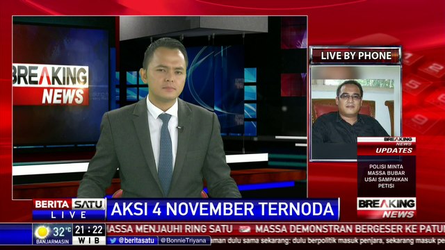 Tanggapan Pakar Hukum Pidana Terkait Demo 4 November Ricuh