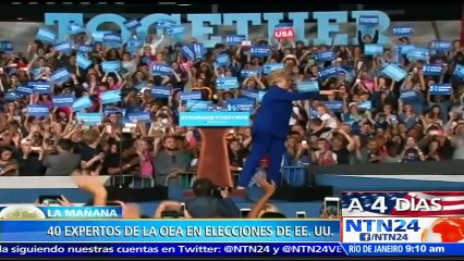Laura Chinchilla señala a que el que una misión de la OEA esté en elecciones de EE.UU. “refleja confianza" en el organis