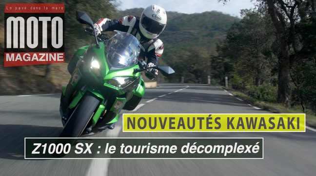 Kawasaki Z1000 SX : le roadster GT (nouveauté 2017)