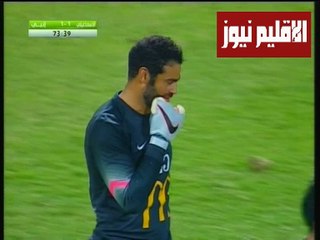 هدف التعادل  للاسماعيلي يسددها شكري نجيب في مرمى انبي