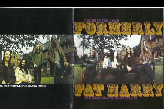Formerly Fat Harry I'd Rather Be A Newsboy 1969-72 US UK Weast Coast Psych