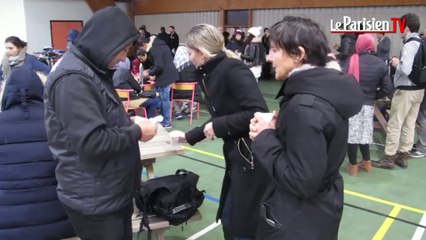 Download Video: Cergy : des familles de migrants accueillies au centre Hubert-Renaud