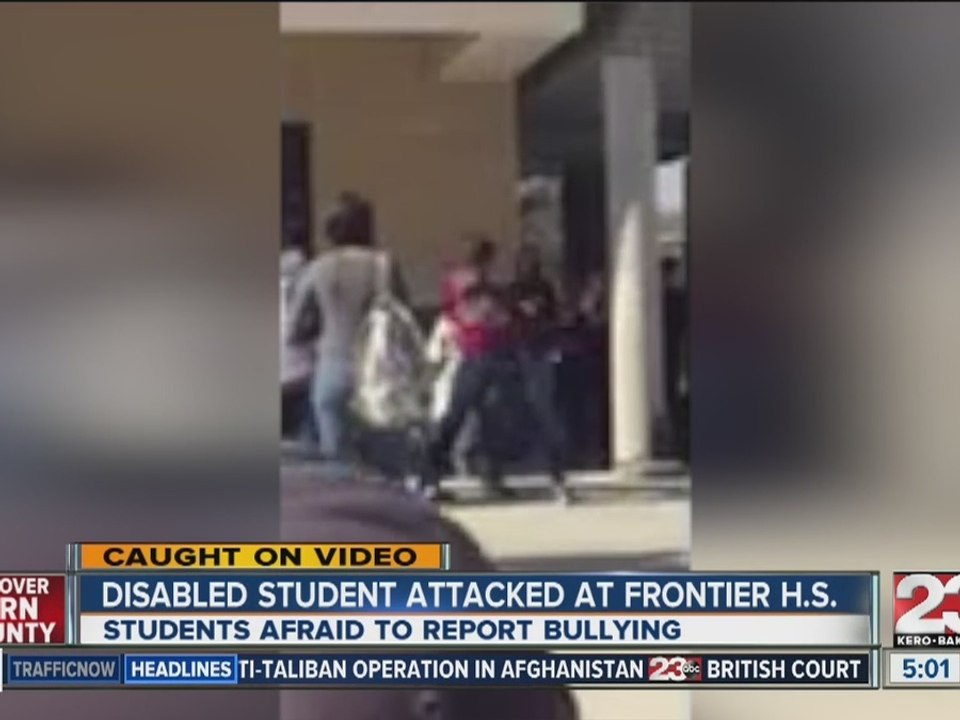 Disabled student attacked