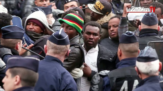 3000 migrants évacués du campement géant de Stalingrad à Paris