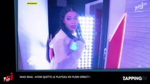 Mad Mag : Ayem furieuse, elle quitte le plateau en plein direct (Vidéo)