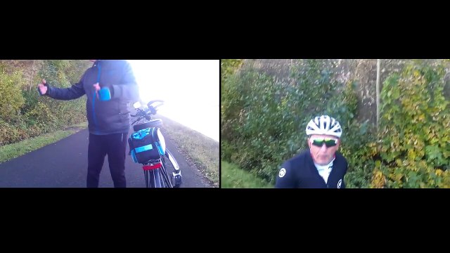 Deux cyclistes wallons agressés par un cycliste flamand un peu raciste et très agressif...