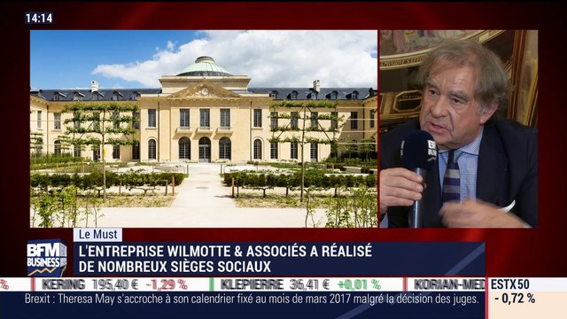 Le Must: L'architecte Jean-Michel Wilmotte a reçu hier soir un prix spécial aux BFM Awards pour la Halle Freyssinet - 04/11