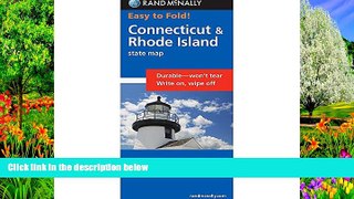Deals in Books  Rand McNally Easy to Fold: Connecticut, Rhode Island (Laminated) (Easyfinder