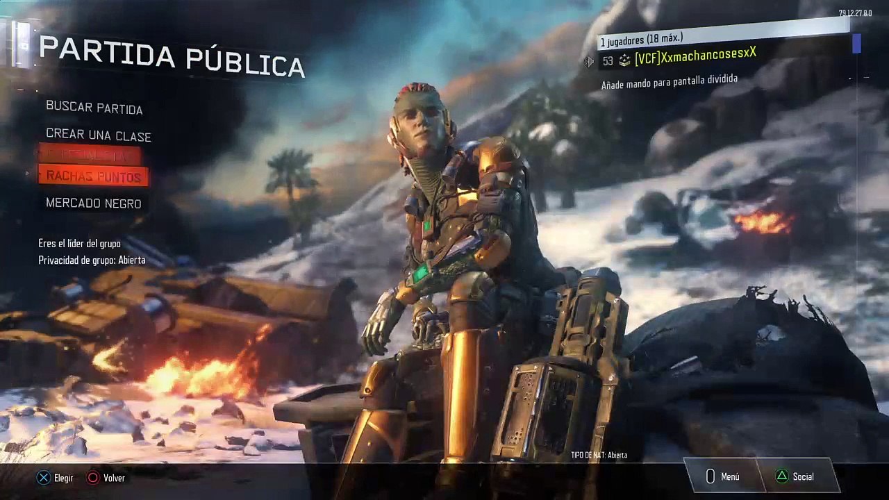 DIRECTO SUBIENDO SNIPER DE NIVEL (15)