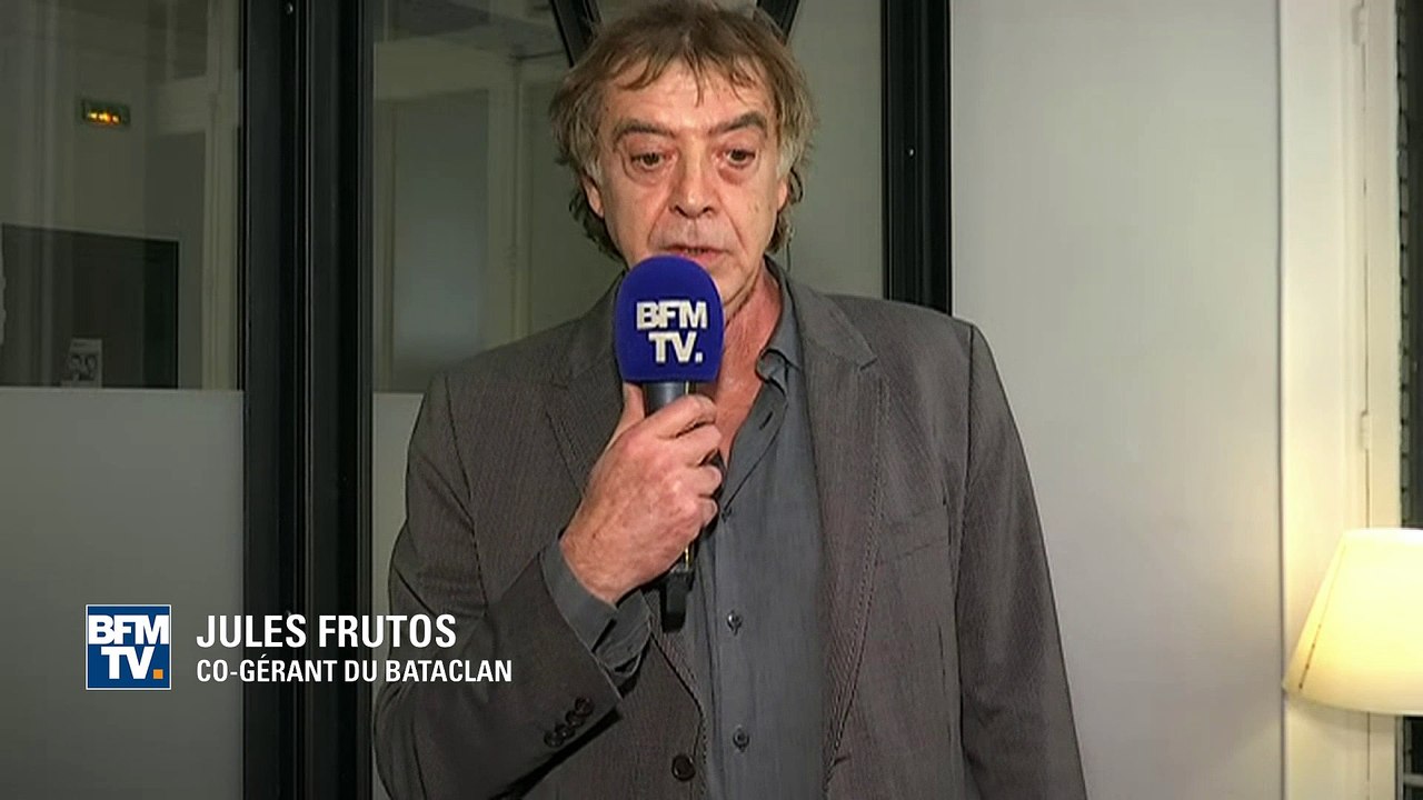 Jules Frutos, co-gérant du Bataclan, évoque les étapes qui ont permis la réouverrture de la salle