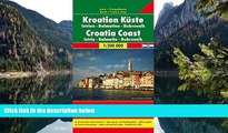 Deals in Books  Croatian Coast: 1:200,000.  Istria - Dalmatia - Dubrovnik (English, Spanish,