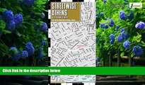 Books to Read  Streetwise Athens Map - Laminated City Center Street Map of Athens, Greece -