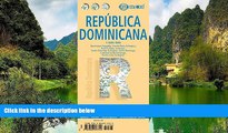 READ NOW  Laminated Dominican Republic Map by Borch (English, Spanish, French, Italian and German