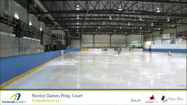 Championnats A de la section Québec 2017 - Glace 2, Novice Dames & Junior Messieurs prog. court