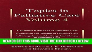 [READ] EBOOK Topics in Palliative Care, Volume 4 BEST COLLECTION