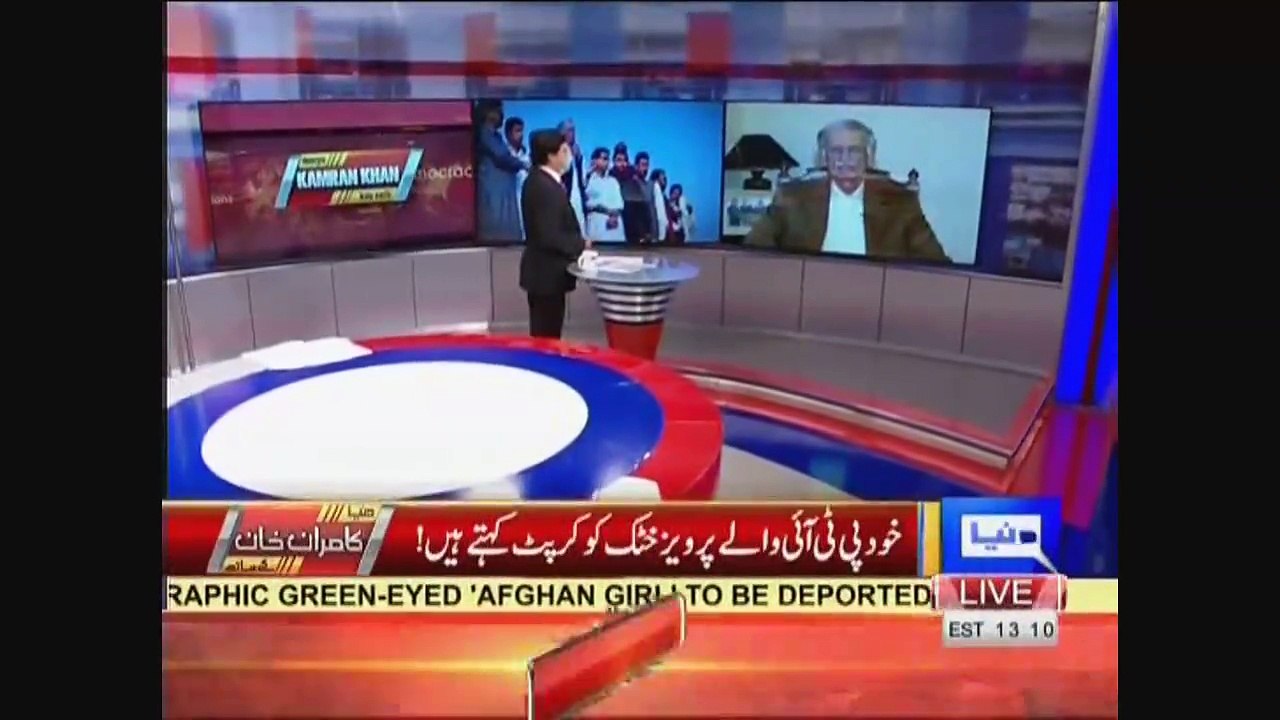 CM Khattak's Interview with Kamran Khan