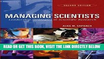 [READ] EBOOK Managing Scientists: Leadership Strategies in Scientific Research ONLINE COLLECTION