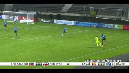Julien Faussurier Goal HD - Tours 0 - 1 Brest - 04-11-2016