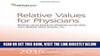 [READ] EBOOK Relative Values for Physicians 2016 BEST COLLECTION