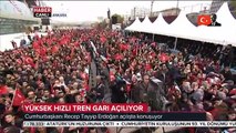 Recep Tayyip Erdoğan / Ankara Hızlı Tren Garı Açılış Töreni / 29 Ekim 2016