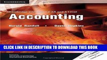 [Ebook] Cambridge International AS and A Level Accounting Textbook (Cambridge International