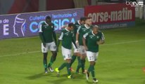 But de Abdoulaye Sane - Gazélec FC Ajaccio 1-1 Red Star - (04/11/2016)
