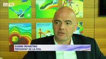Gianni Infantino veut de la transparence dans les transferts