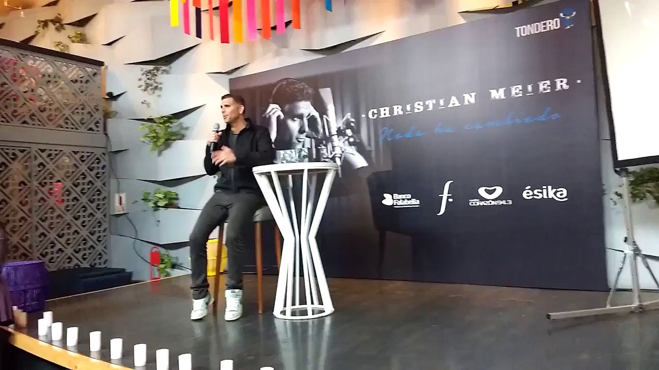 Christian Meier regresa con todo a la música y anuncia concierto