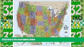 Big Deals  United States Explorer Wall Map - Laminated (U.S. Map) (National Geographic Reference