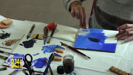 " OXYTANYA " Réaliser un Lapis lazuli