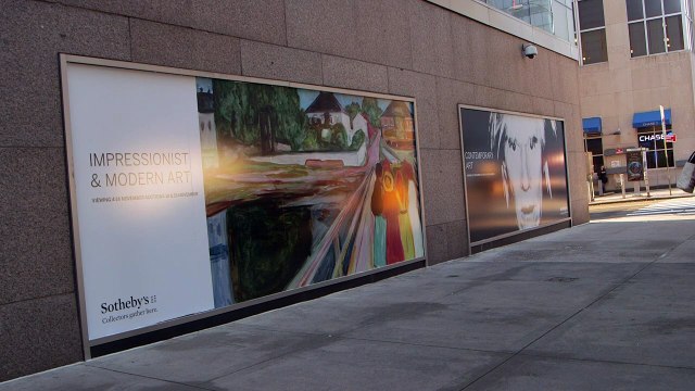 Sotheby's mélange art impressionniste, moderne et contemporain