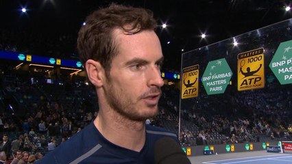 Après le match Berdych/Murray - Interview de Murray