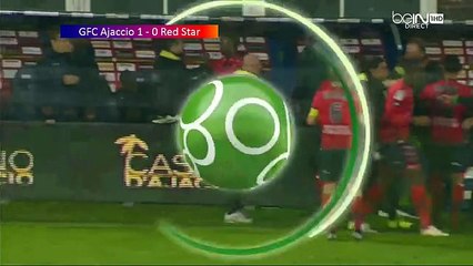GFC Ajaccio 2 - 1 Red Star - Tous Les Buts -  04.11.2016