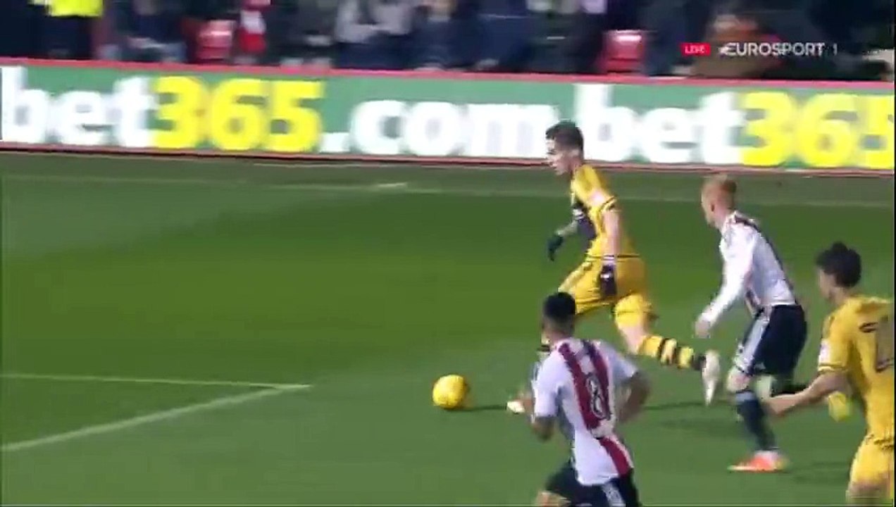 0-1 Sone Aluko Goal - Brentford FC 0-1 Fulham FC