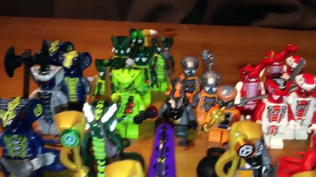 All Lego Ninjago Armies 2011-2016