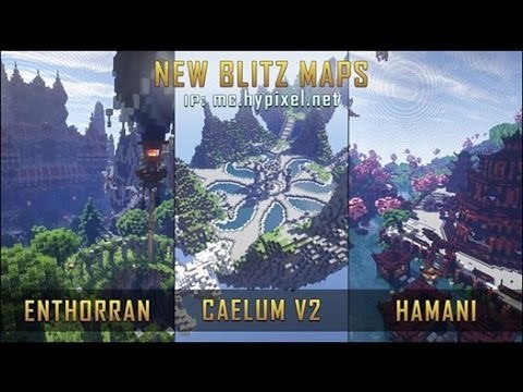 Hypixel Blitz Survival Games: New Maps Part 2