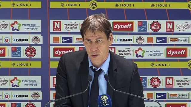 Ligue 1 Montpellier - OM: conférence d'après match de Rudi Garcia