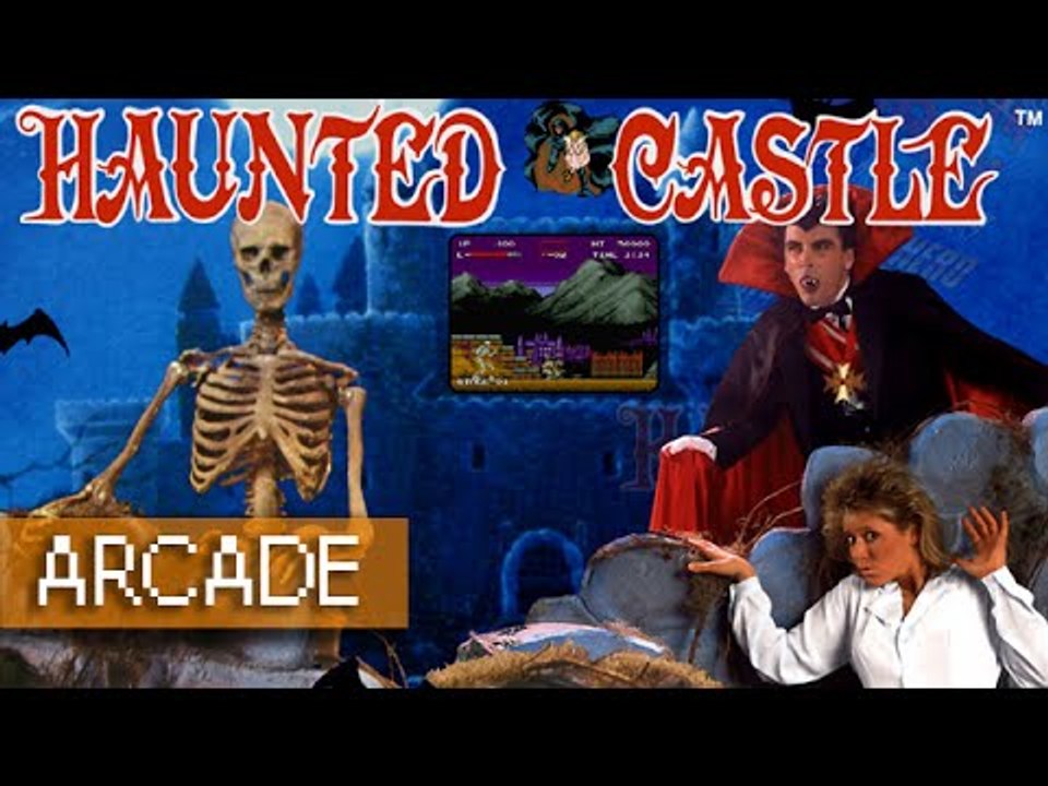 Haunted Castle - Akumajô Dracula - (Castlevania-like) - Arcade (1080p 60fps)