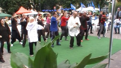 TAI CHI a Piazza Re di Roma a Roma.