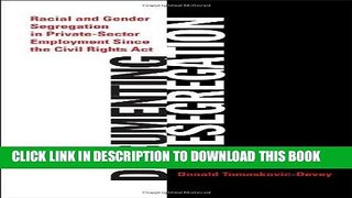 [BOOK] PDF Documenting Desegregation: Racial and Gender Segregation in Private Sector Employment