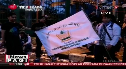 Pagi Ini Para Demonstran Masih Berada di Gedung DPR