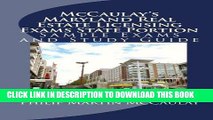[PDF] McCaulay s Maryland Real Estate Licensing Exams State Portion Sample Exams and Study Guide