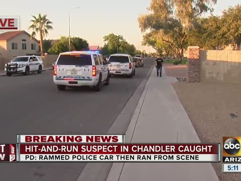 Chandler hit-and-run suspect caught