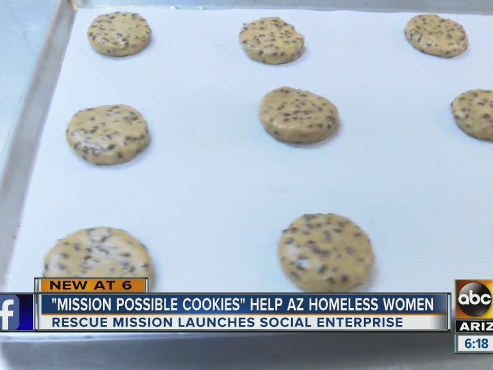 “Mission Possible Cookies” help homeless Arizona women