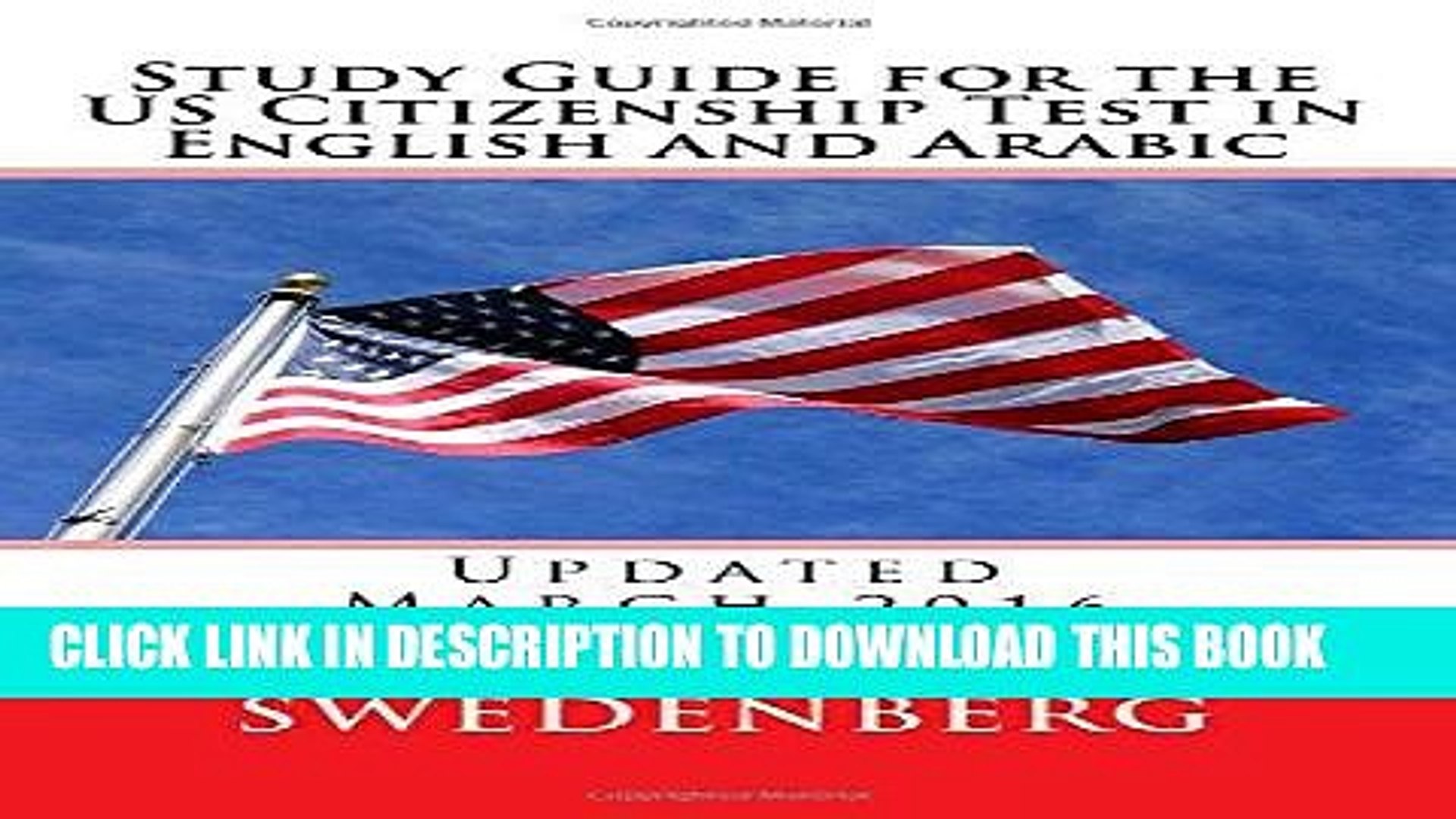 [PDF] Study Guide for the US Citizenship Test in English and Arabic: Updated March 2016 (Study