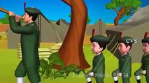 Five Little Soliders English Nursery Rhymes Cartoon Animated Rhymes For Kids