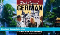 Books to Read  Rick Steves  German Phrasebook and Dictionary (Rick Steves  Phrase Books) (German