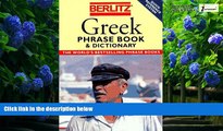 Books to Read  Berlitz Greek Phrase Book   Dictionary (Quick Reference System)  Full Ebooks Most