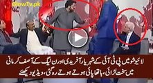 Intense Fight Between Shehreyar Afridi PTI And Asif Kirmani PMLN in live show By Glow Tv